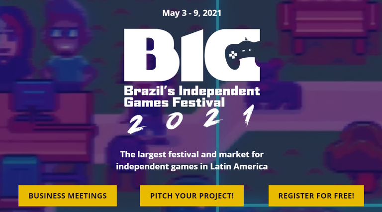 BIG FESTIVAL 2021  El Mayor Festival de Desarrolladores de Juegos de LATAM ofrece Becas para el Showcase y Ronda de Negocios.  ¡Último Día para Postularse!
